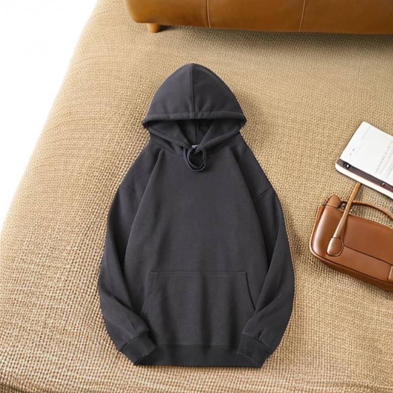 Autumn/Winter Velvet Thick Hoodie - Loose, Drop Shoulder, Couple Style