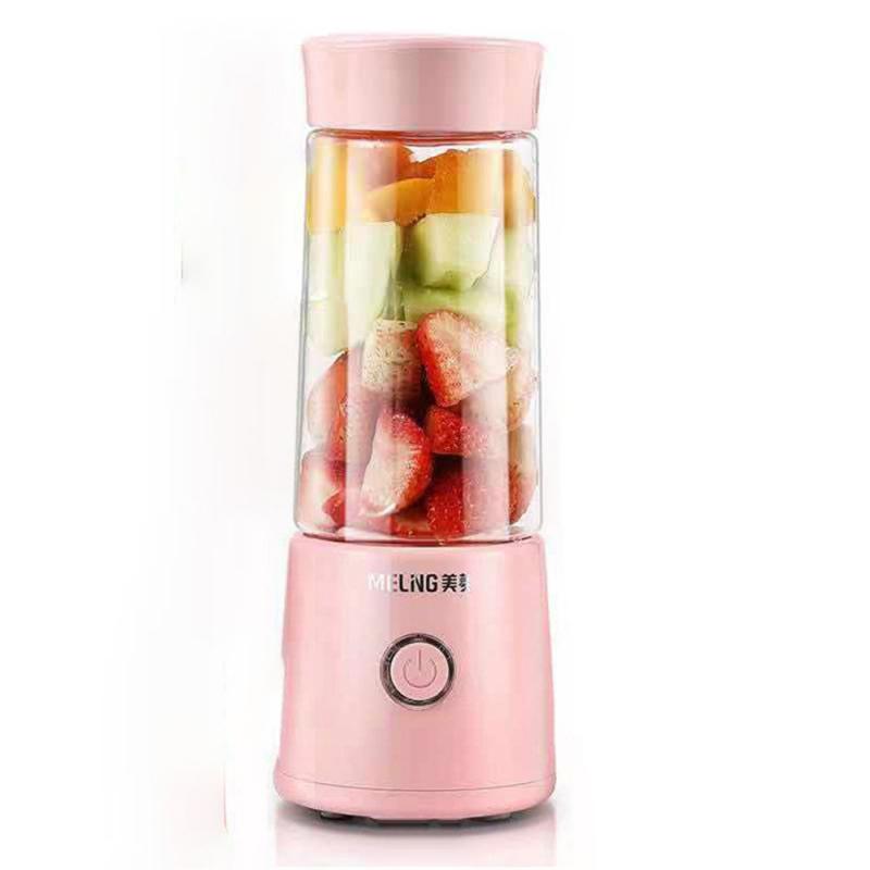 Household Juice Cup Plastic Usb Charging Fruit Smoothie Portable Electric Juicer Juice Cup 220×80mm Mini Lasting Life Household