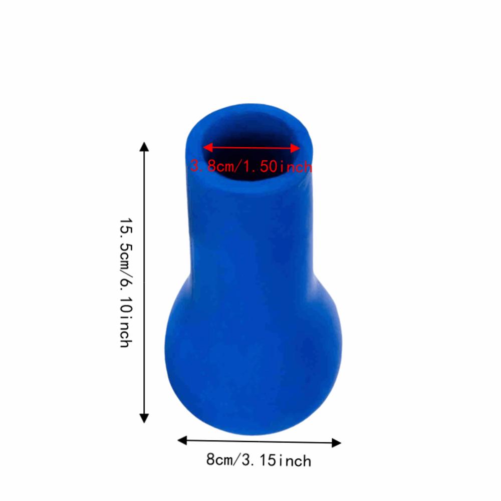 PU Fishing Rod Butt Cushion 3.8cm Pole Diameter Fishing Pole Butt Cushion  Large Fishing Rods