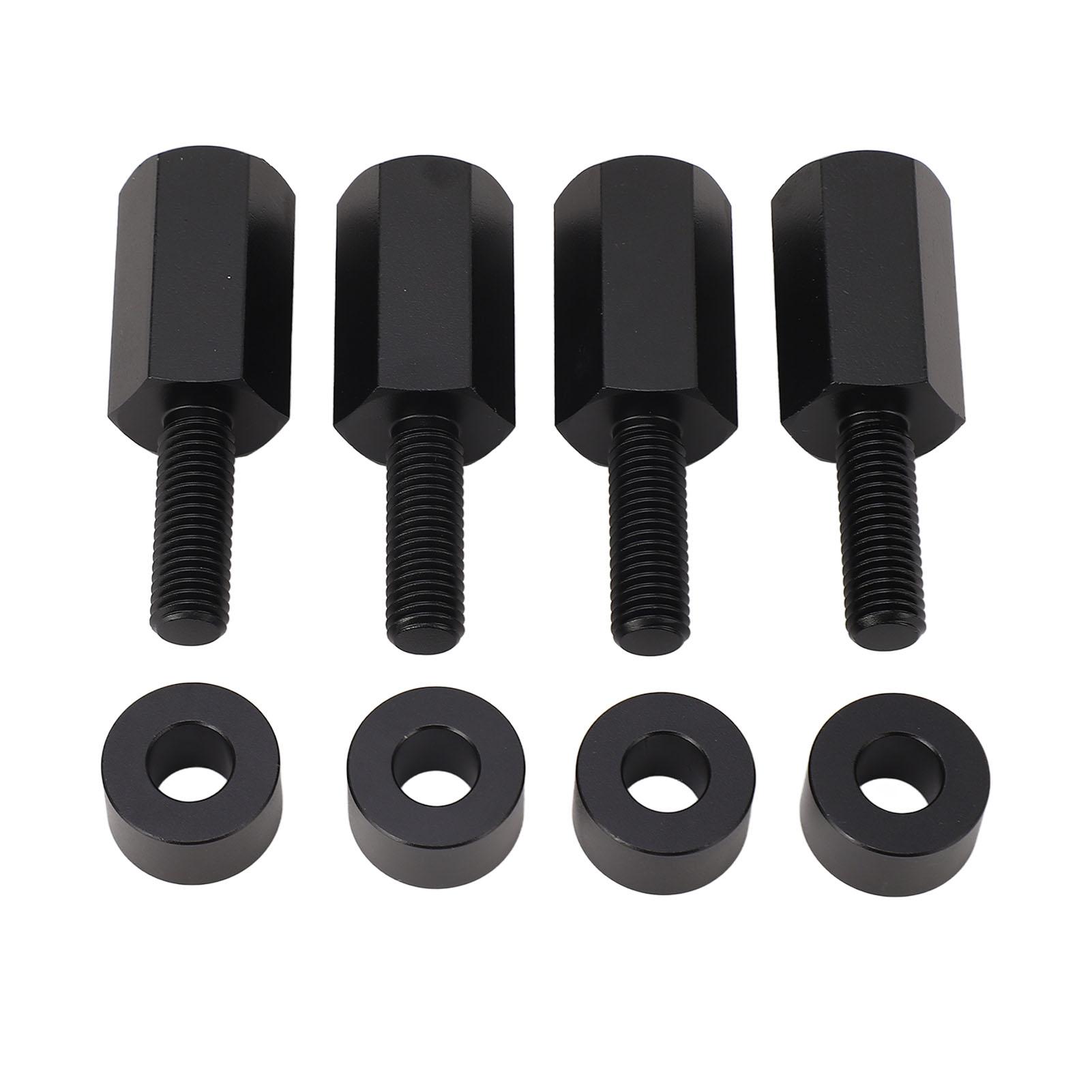 

Регулируемые черные проставки для сиденья UTV с подъемным механизмом, комплект монтажных кронштейнов для подъема сиденья с 4 дополнительными проставками, подходят для моделей X3