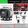 12-Line Green Laser Level with Automatic Leveling for Walls and Floors