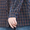 2026 Women's Spring/Fall Loose Cotton Plaid Lapel Shirt for Middle-aged & Elderly - Long Sleeve