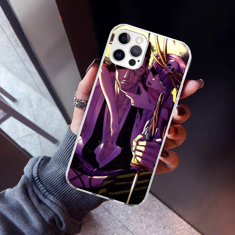 Bleach Kyoraku Shunsui Phone Case For iPhone 17 Air 16 15 Pro Max 14 Plus 13 Mini 12 11 Cover 7 8 SE Silicone Shell Print Fundas