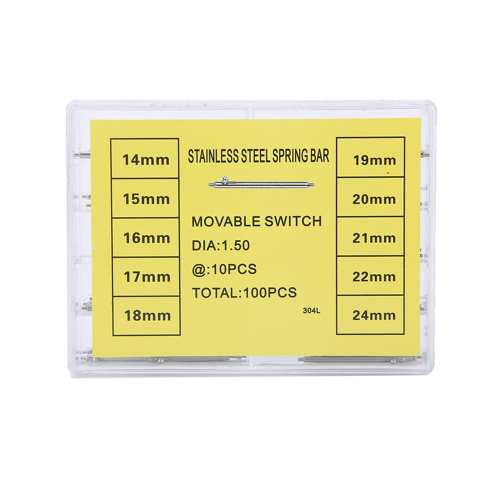 1.5mm   0.06in Thickness Quick Release Spring Bars Strap Link Pins Watch Repair Tool