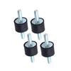 Air Compressor Pump Anti Vibration Rubber Mount Shock Damper M6 20*15