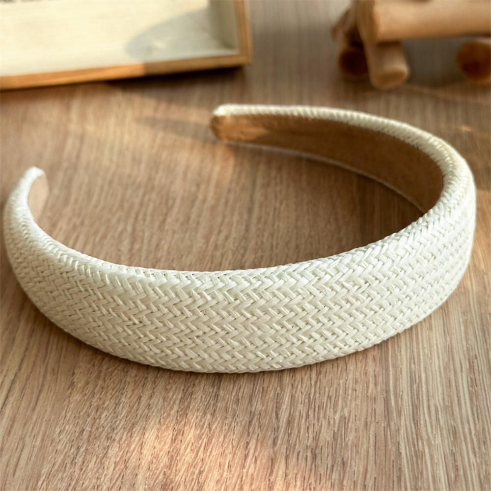 Solid Color Wide Edge Headband Wide Edge Women's Headband Fashion Hair Hoop Women