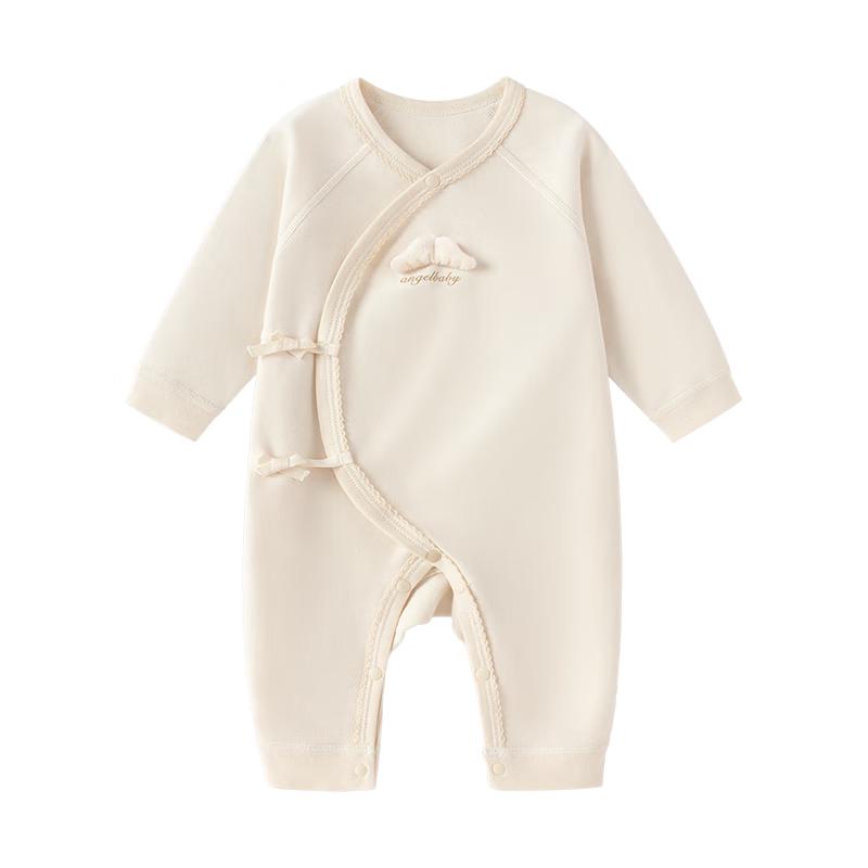 babylove Newborn Soft Cotton Tie-Up Romper 59