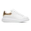 Alexander Mcqueen Oversized Sneaker 'White Light Gold' Women's 553770WHFBU9075