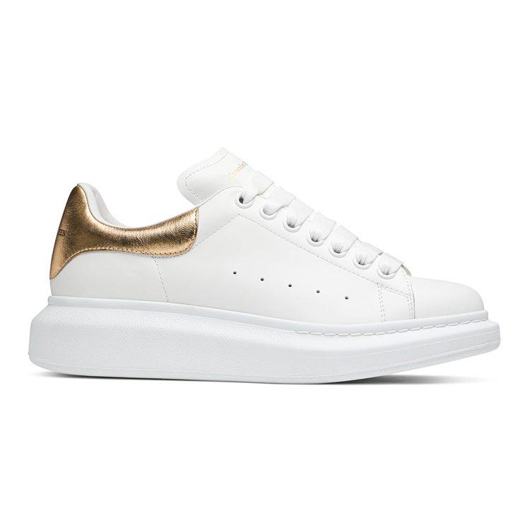 Alexander Mcqueen Oversized Sneaker 'White Light Gold' Women's 553770WHFBU9075