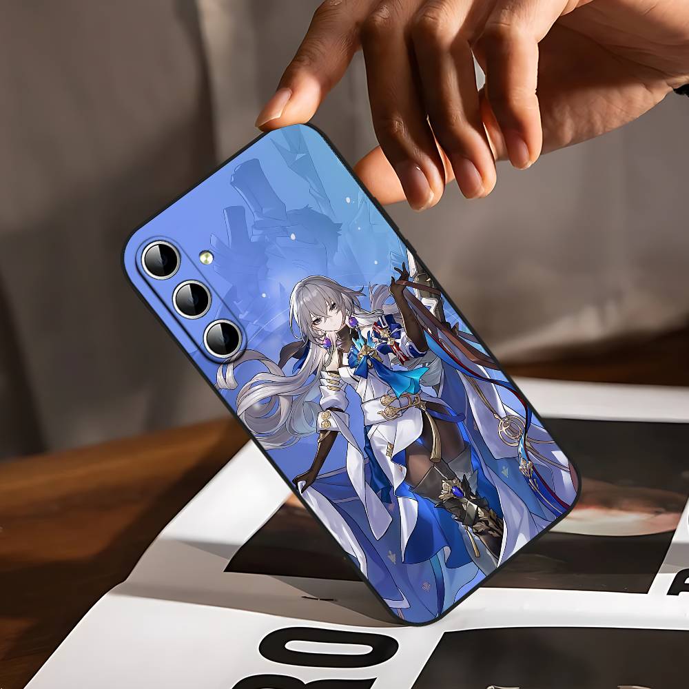 

Чехол для телефона Honkai Star Rail Броня для Samsung Galaxy S24/S25/S22/S30/Note20/Lite/Ultra/5G/Plus/FE Мягкий Черный S25