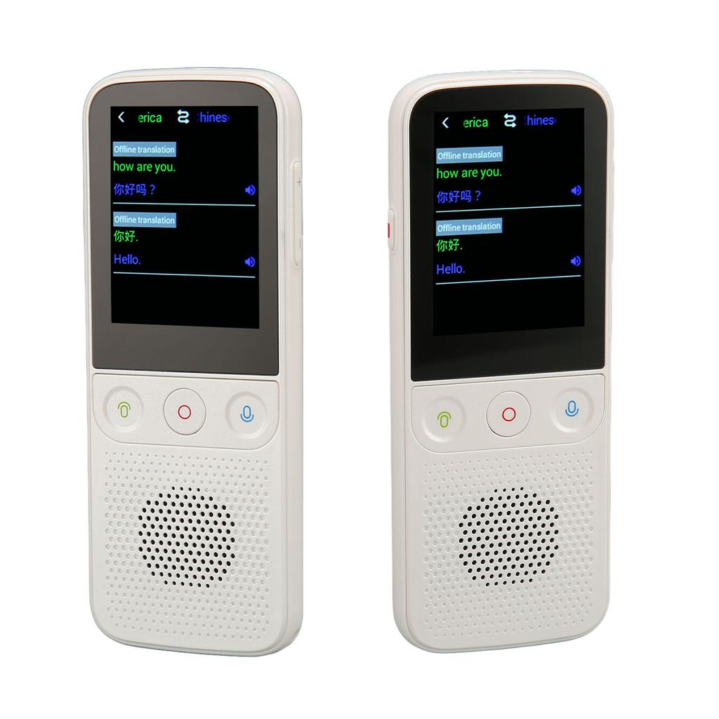 112 Languages Smart Voice Translator 2.4inch   1GB   8GB ROM Portable WiFi Language Translator Device