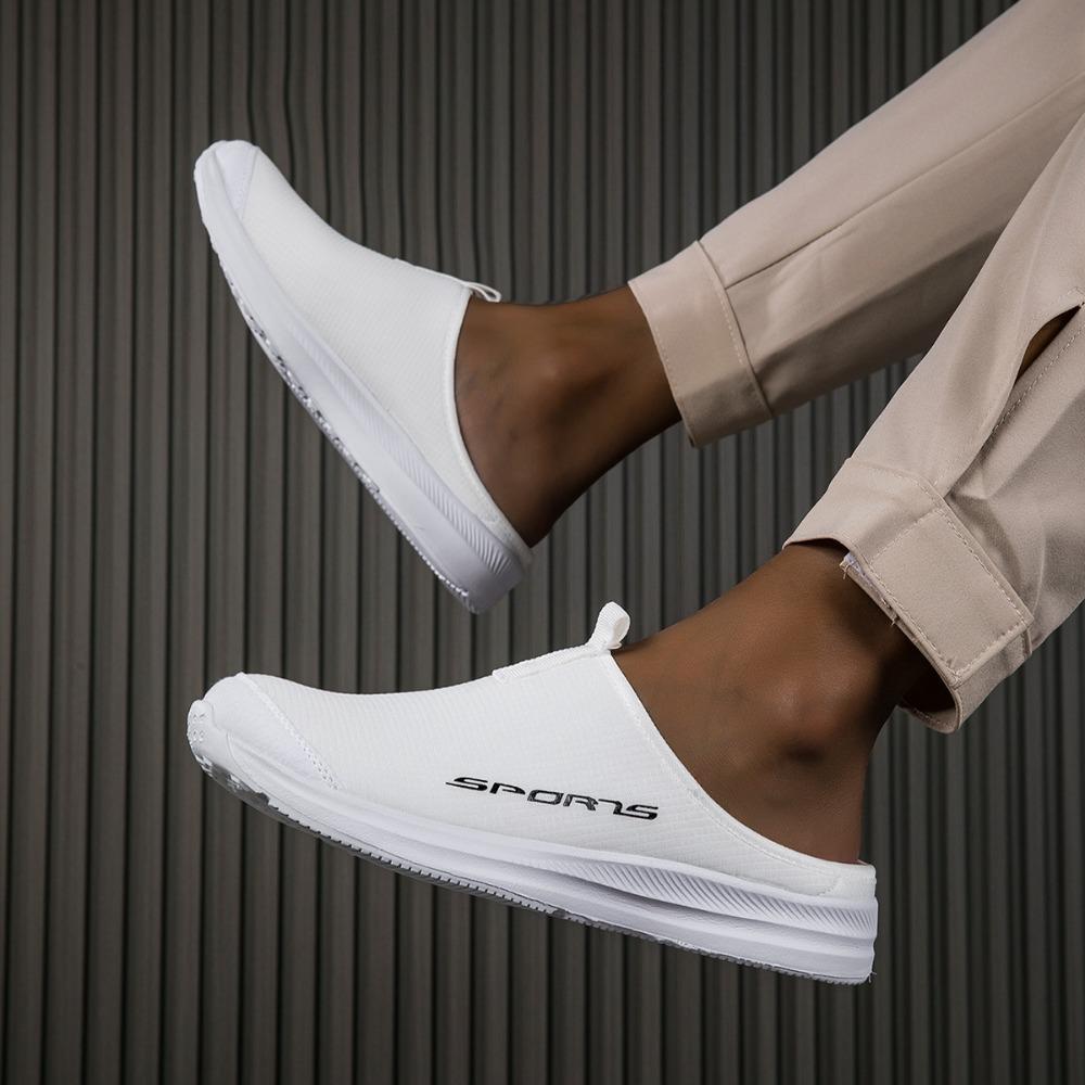 Couple Style Half Drag Casual Shoes, Four Seasons Slip on Loafers, Large Size Men's Women's Casual Shoes