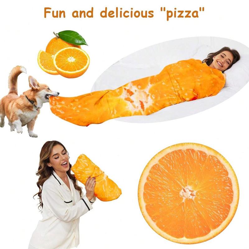 Ultra-Soft Fun Fruit Photo Flannel Throw Blanket