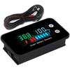 IPX7 Waterproof Battery Monitor with Voltage & Power Display for Lead-Acid & Lithium Batteries in EVs, Cars, and Motorcycles