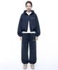 PRINOAR Small Sport String Single-Pleat Wide Pants - Navy