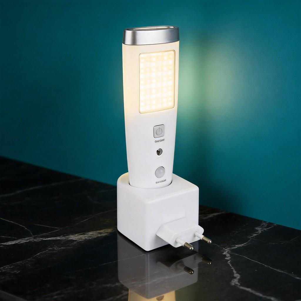 European Style Night Light With Motion Sensor Rechargeable For Home And Hotel Decor