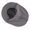 Connectyle UPF Adventure Sun Wide UV Safari Hat with Neck Ideal for Dark Gray 50+ Hat, Unisex, Brim, Protection, Cover, Fishing, Gardening,