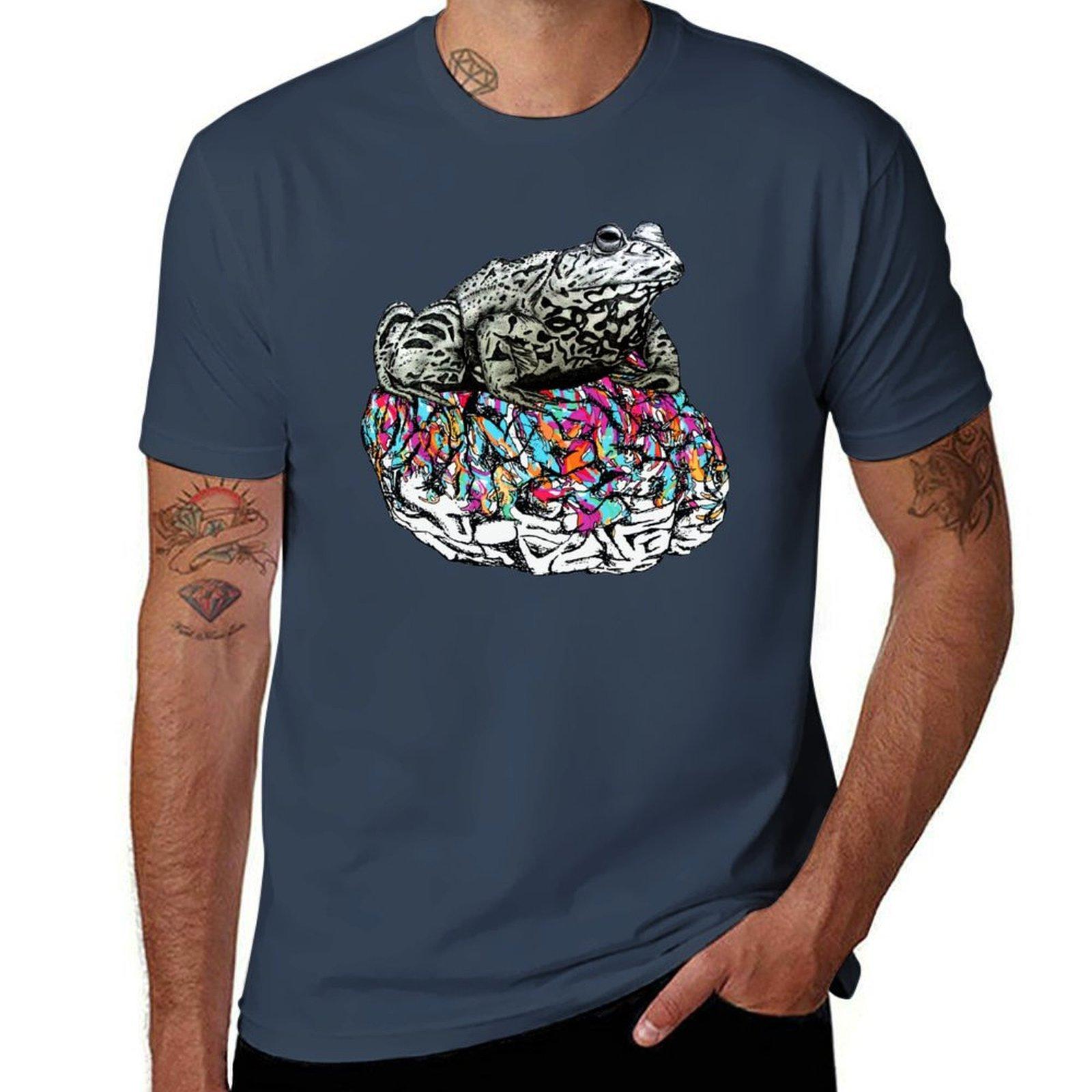 This is Your Brain on Frogs TShirt Quick Dry Light Sports TShirt S
