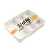 Retractable Kitchen Drawer Divider and Organizer for Cutlery, Cosmetics, and Cabinet Shelves