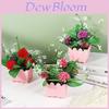 Künstliche Rose Duftende Blume Pflanze Mit Topf Für Heimdeko Und Geschenkideen
