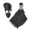 Car Manual 6 Speed Gear Knob Shift For  2008-2012 For FORD For C-MAX 2008-2010 Gear Shift Gaiter Chrome Bezel