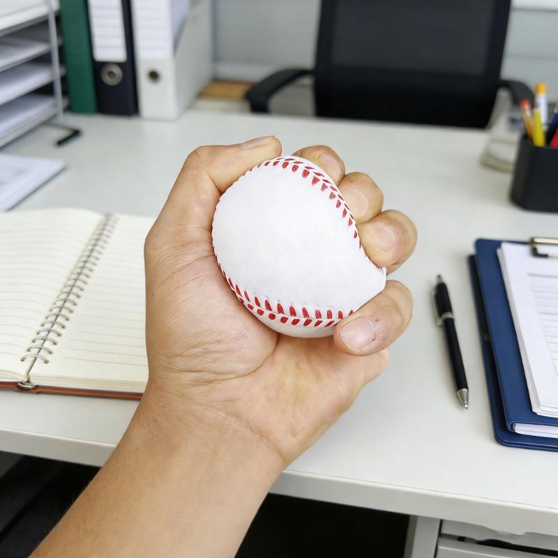 4Pcs Training Sport Batting Ball PU Soft Baseball Foam Softball Sports Fitness Equipment for Indoor Outdoor