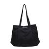 Large-capacity women's bags, new fashionable waterproof bags, portable shoulder large bags, casual and simple cloth bags.