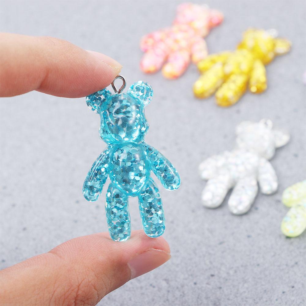 Accessories Keyring DIY Making Bracelets Charm DIY Drop Necklace Little Bears Pendant Bear Keychain