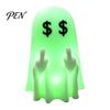 Small Flat Surface Decor Halloween Ghost Figurine, 3D Printed Cute Rock Statue, Mini Sculpture Funny Coffee Table Centerpieces Shelf Mantel Ornaments