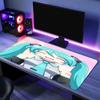 Podložka pod myš Hatsune Miku - Protiskluzová gumová základna, Hladký povrch pro práci, Hraní her, Kancelářské a domácí použití, Stolní podložka pod myš