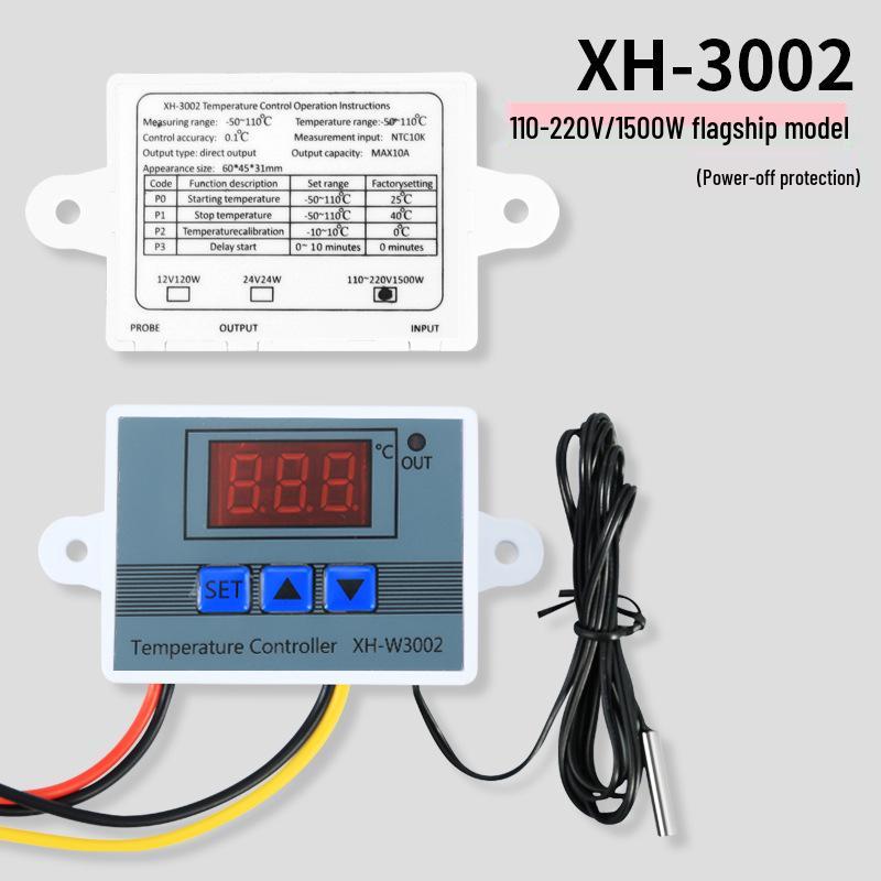 

12/24В Цифровой Интеллектуальный Регулятор Температуры с Датчиком
