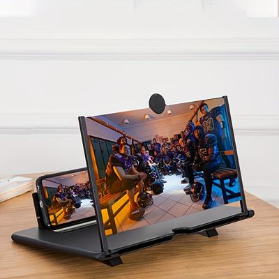 This Phone Screen Magnifier Stand Quickly Transforms Your Smartphone Into a Tablet, Making It More Convenient for Watching Movies