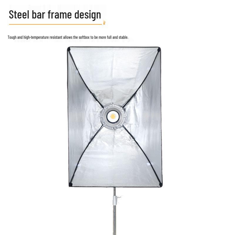 8-Shadow 60x90 Softbox with Universal Bowens Mount for Live Broadcast and Film Lighting
