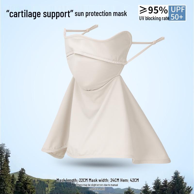 Women's UV Protection Face and Neck Mask for Sun and Eye Protection - Ideal for Cycling and Driving