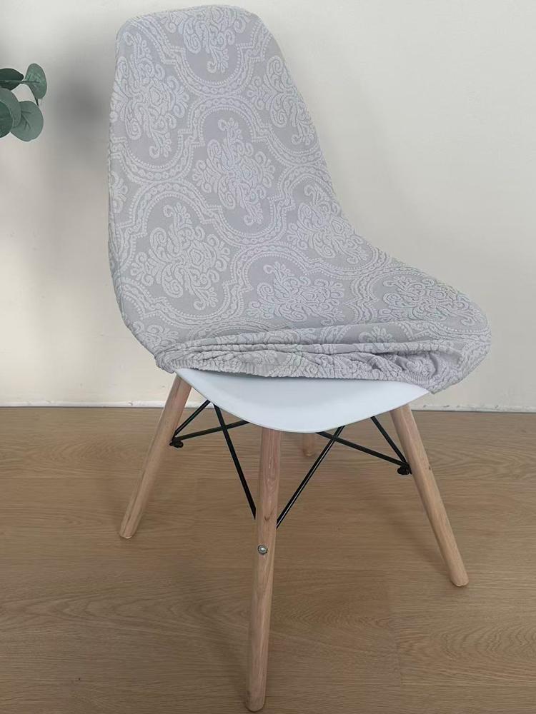 

jacquard thick new party decoration dining room chair cover elastic for wedding office banquet chairs slipcovers room decoration 1 piece