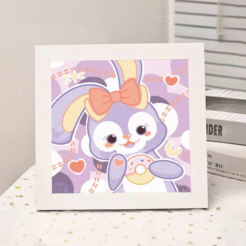 High-End Diamond Painting Diy Van Gogh Starry Sky Cat Creative Handmade Toy Table Decoration Diamond Painting With Frame