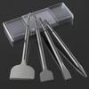 A96I-SDS Chisel Set, 4Pcs Tile Removal Chisel Bits For SDS Plus Rotary Hammer Drill Attachments, For Demolition Chipping