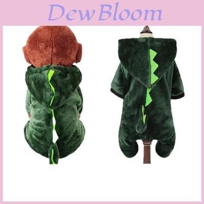 Cozy Coral Fleece Pet Dog Clothes Fall Winter Thick Warm Teddy Corgi French Bulldog Cat Outfit