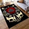 Norse mythology symbol and animals carpet Yoga living room room decor children's crawling mat doormat area rug games mat