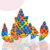 Malplay 76 Pcs Mini Magnetic Construction Blocks Creative Set