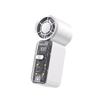 Portable Mini Handheld Pocket Fan With Led Display Usb Rechargeable 100 Speed Adjustable Fan