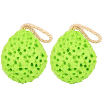 2 Pcs Baby Infant Bath Sponge Rub Body Soft Bath Scrubber Child Shower Foaming