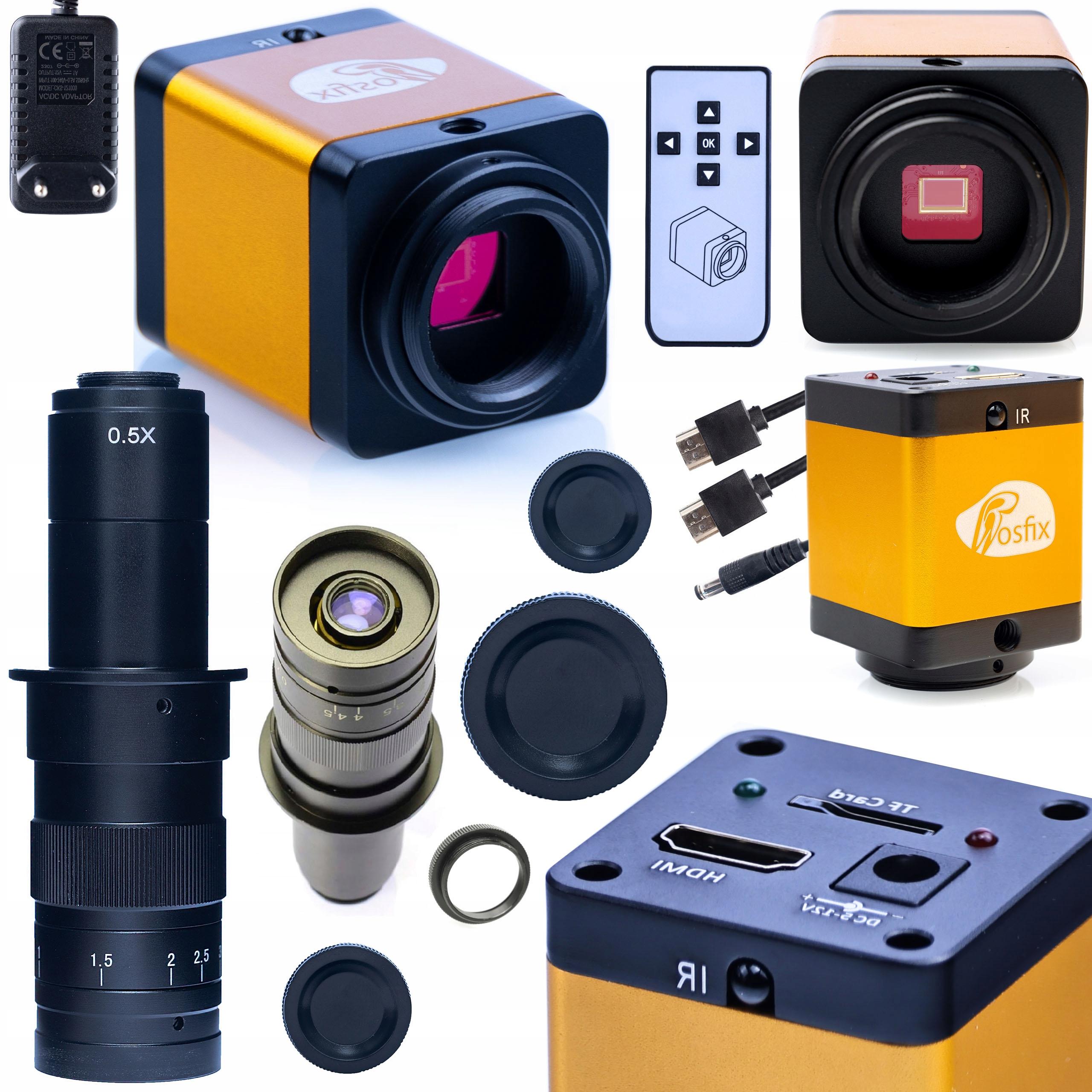 

Rosfix Zestaw Mikroskopowy PEGASUS Pro 12 MB 2w1 – Kamera 12MP z HDMI | Obiektyw 180x | Wysoka Jakość Obrazu i Precyzyjne Obserwacje