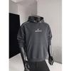 Boys Hooded Sweatshirt Teen Casual Loose Fit Pullover School Daily Wear 2026