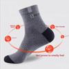 5 Pairs Socks Men's Summer ST Mid-calf Cotton Anti-odour Sweat Breathable Thin Socks Spring and Summer Sports Men's Socks Letters Short Socks