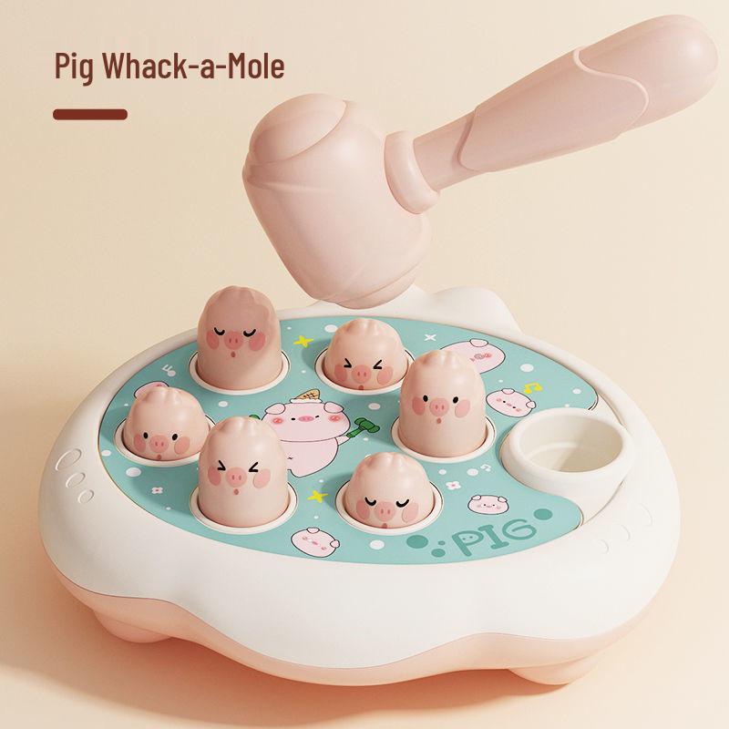 

Douyin-Inspired Whack-a-Mole Toy: Toddler Educational Knocking Game for Ages 1-2