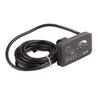 Electric Bicycle 810 LED Display With 5 Wire Cable Control Panel