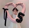 Heart Balloon Accessorie Cute Love Star Ballons Birthday Wedding Baby Shower Decoration Photo Frame Gifts Ornament