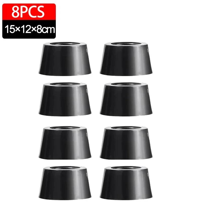 80/8Pcs Rubber Pads Floor Protectors Table Chair Furniture Leg Cover Speaker Cabinet Bottom Bumper Cutting Board Foot Cushion