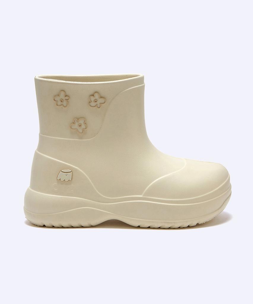 Otz [Ozzi X Umu] Biddle Rain Boots Cream Ozv6Gs219I